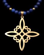 Lapis lazuli - Wiccan heksenknop - Beschermende talisman
