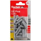 Spreidplug | Fischer | 30 stuks (6x30), Verzenden, Nieuw
