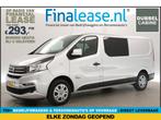 Fiat Talento 1.6 MJ EcoJet L2H1 DC Airco Cruise Cam €293pm, Nieuw, Zilver of Grijs, Lease, Fiat