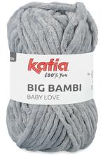 Katia Big Bambi - 107 lichtgrijs - XXL Chenille Garen, Ophalen of Verzenden, Nieuw