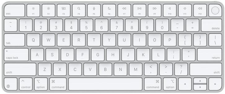 Apple Magic Keyboard met Touch ID voor Mac - QWERTY - Wit/Zi, Computers en Software, Toetsenborden, Nieuw, Verzenden