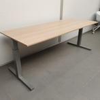 Gispen slingerbureau lichteiken blad - 200x80 cm, Huis en Inrichting, Ophalen of Verzenden, Nieuw