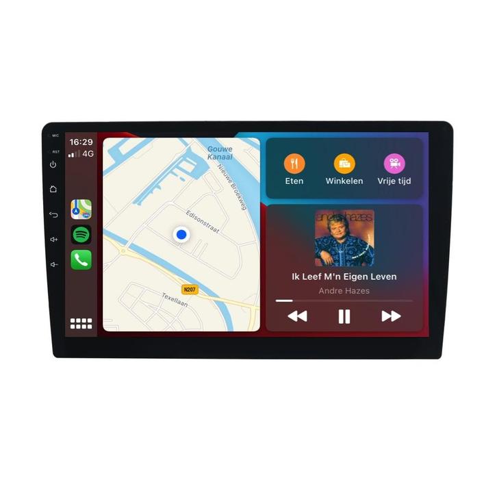 Dubbel-din autoradio | 32GB | Android 13 | 10 INCH, Auto diversen, Autoradio's, Ophalen of Verzenden