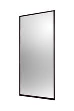 Zwart frame met spiegel - 988 x 1984 mm