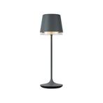 Tafellamp donkergrijs incl. LED IP65 oplaadbaar met, Huis en Inrichting, Lampen | Tafellampen, Nieuw, Modern, Minder dan 50 cm