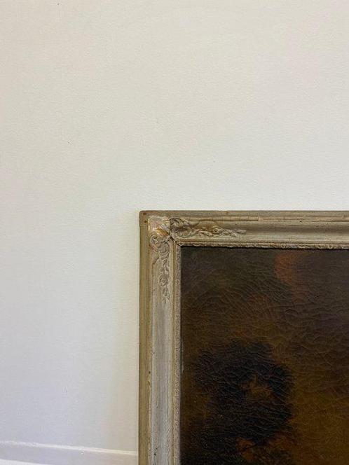 Schouwspiegel - Hout, Antiek en Kunst, Antiek | Overige Antiek