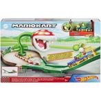 Hot Wheels Mario Kart Nemesis Track Set Piranha, Ophalen of Verzenden, Zo goed als nieuw
