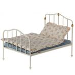 Maileg - Vintage bed gebroken wit 13,5x14 cm, Nieuw