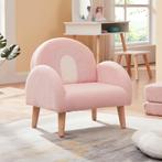 Kinderfauteuil Sorreindi 50x50x45 cm roze [en.casa], Kinderen en Baby's, Kinderstoelen, Verzenden, Nieuw