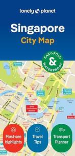 Stadsplattegrond Singapore City Map | Lonely Planet, Boeken, Atlassen en Landkaarten, Nieuw, Verzenden