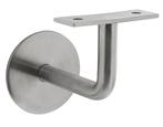 Intersteel Leuninghouder M8 gebogen vlak zadel rvs, Auto-onderdelen, Interieur en Bekleding, Verzenden, Nieuw