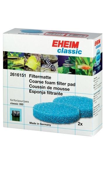Eheim blauwe filtermat Classic 350, Dieren en Toebehoren, Vissen | Aquaria en Toebehoren, Nieuw, Ophalen of Verzenden