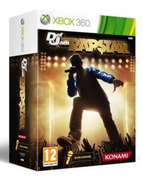 Def Jam Rapstar + Microfoon (Xbox 360), Spelcomputers en Games, Games | Xbox 360, Gebruikt, Vanaf 7 jaar, Verzenden