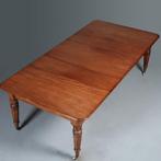 Eetkamertafel tot 12 personen Victoriaans ca 1860 in mooie o, Antiek en Kunst, Antiek | Meubels | Tafels, Ophalen of Verzenden