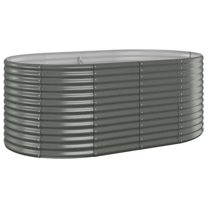 Plantenbak 175cm Grijs | Retourdeal | 35% Korting, Tuin en Terras, Bloembakken en Plantenbakken, 60 cm of meer, 100 cm of meer
