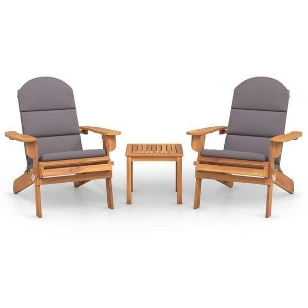 Comfortabele Adirondack Stoel | Retourdeal | Massief Hout, Tuin en Terras, Tuinstoelen, Inklapbaar, Nieuw, Hout, Ophalen of Verzenden