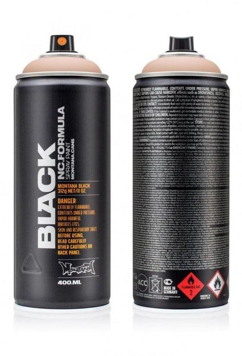 Montana Black BLK8030 Iced Coffee 400 ml, Doe-het-zelf en Verbouw, Verf, Beits en Lak, Nieuw, Ophalen of Verzenden