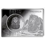 Tsjaad. 1 oz 1000 CFA Chad Tutankhamun Silver Coin-bar Set
