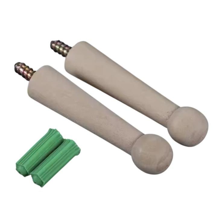2x Houten Kapstok Haakjes - Wandkapstok - Haken - Jashaak -, Verzamelen, Overige Verzamelen, Verzenden