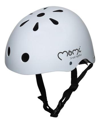 Momi Mimi Matte Grey 47-58 cm Kinderhelm ROBI00049