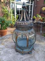 Lantaarn - CANDLE LANTERN - 32 cm - Glas, Metaal, Antiek en Kunst