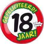 Paper Dreams - XL Button - 18 Jaar - Doorsnee 10 cm, Verzamelen, Speldjes, Pins en Buttons, Ophalen of Verzenden, Nieuw