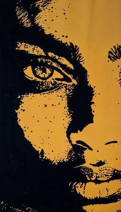 FÜR (1978) - Amber Gaze - (We Spray) NOT a PRINT, Antiek en Kunst, Kunst | Schilderijen | Modern