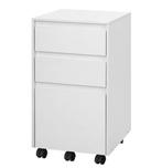 Mobiele Houten Archiefkast met 3 Lades – 40x70x40 cm, Verzenden, Nieuw in verpakking