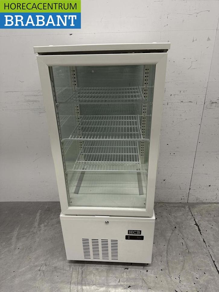 HCB Koelvitrine Gebaksvitrine Wit 158 liter 230V Horeca, Zakelijke goederen, Horeca | Keukenapparatuur, Nieuw in verpakking, Ophalen of Verzenden