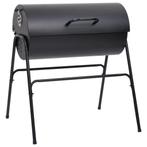 Barbecuevat met 2 kookroosters 80x95x90 cm staal zwart, Nieuw, Verzenden