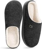 2dekans | Pantoffels Heren - Sloffen - Maat 46/47 - 46/47, Ophalen of Verzenden, Zo goed als nieuw, Comfeet, Zwart