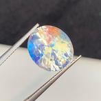 1 pcs Kleurloos Maansteen - 9.45 ct - Bellerophon Gemlab -, Sieraden, Tassen en Uiterlijk, Edelstenen, Nieuw