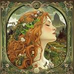 I_KONIQ - Gaia Mother Eart - Mythological art nouveau