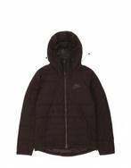 NIKE Mens Hooded Padded Jacket UK 36 Small Black Polyester, Verzenden, Nieuw