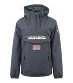 Napapijri Jas in maat S Blauw, Kleding | Heren, Jassen | Winter, Verzenden, Zo goed als nieuw, Blauw, Napapijri