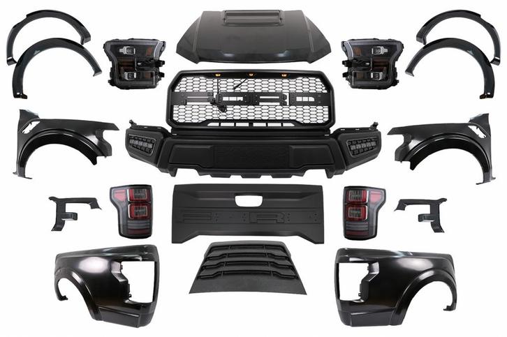 Bodykit Ford Ranger 15-21 F150 Raptor Look, Auto-onderdelen, Overige Auto-onderdelen, Ophalen of Verzenden