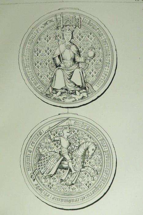 [Sigillographie] Louis Blanchard - Iconographie des sceaux, Antiek en Kunst, Antiek | Boeken en Bijbels