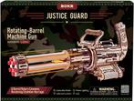 Robotime Rotating-Barrel Machine Gun Modelbouw Knutselen, Verzenden, Nieuw