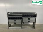 Aluca aluminium bedrijfswageninrichting gebruikt (nr 2533), Auto diversen, Ophalen of Verzenden
