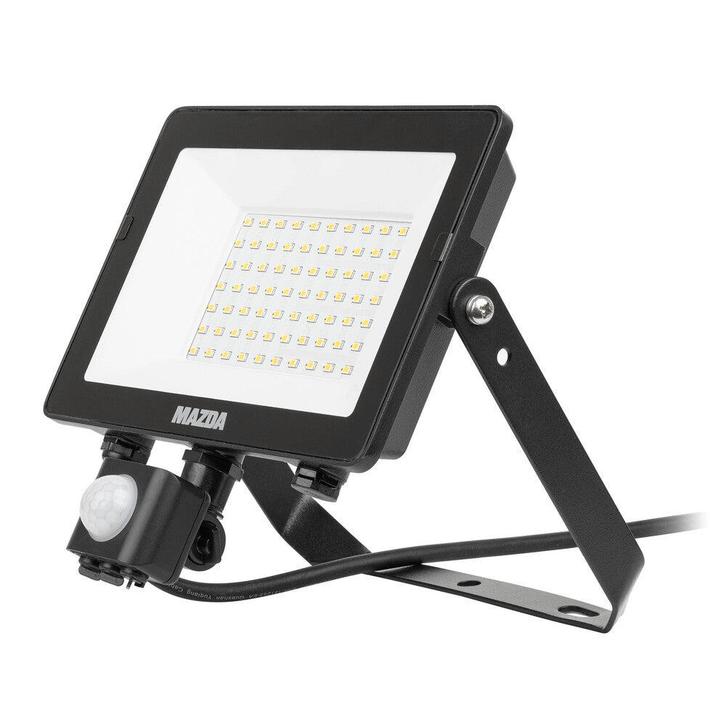 Mazda | LED Bouwlamp met Sensor| 50W, Doe-het-zelf en Verbouw, Bouwverlichting, Armatuur, Nieuw, 50 tot 200 watt, Ophalen of Verzenden