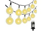 Veiling - JPro Blurry 100 Warm/Wit Lichtsnoer op Netstroom 1, Tuin en Terras, Buitenverlichting, Nieuw