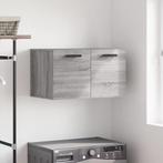 vidaXL Wandkast 60x36,5x35 cm bewerkt hout grijs sonoma, Verzenden, Nieuw