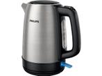 Philips -   1.7l Waterkoker Zilver, 1 tot 2 liter, Verzenden, Nieuw