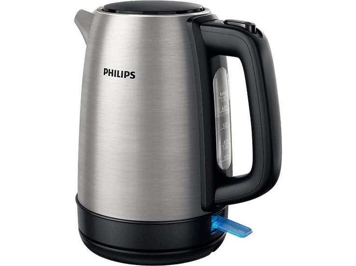 Philips -   1.7l Waterkoker Zilver, Witgoed en Apparatuur, Waterkokers, Nieuw, 1 tot 2 liter, Verzenden