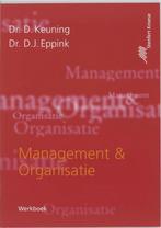 9789020732634 Werkboek Management  Organisatie, Gelezen, David Keuning, Verzenden