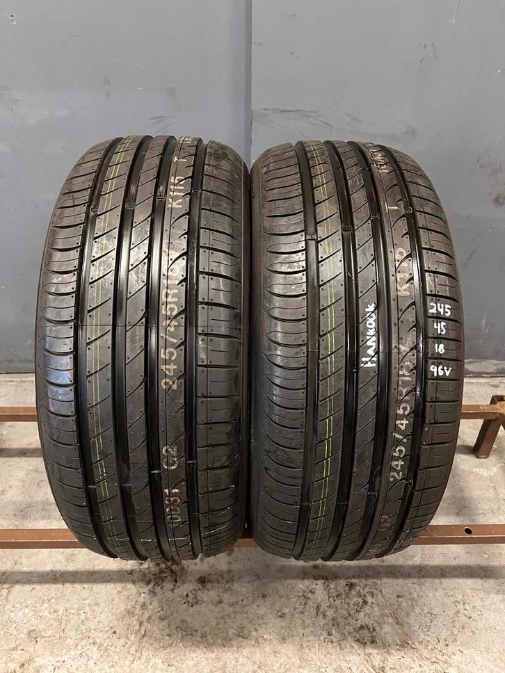 Nieuwe Hankook Ventus Prime 2 banden, maat 245/45R18 96V, Auto-onderdelen, Banden en Velgen, 18 inch, Zomerbanden, 245 mm, Personenwagen