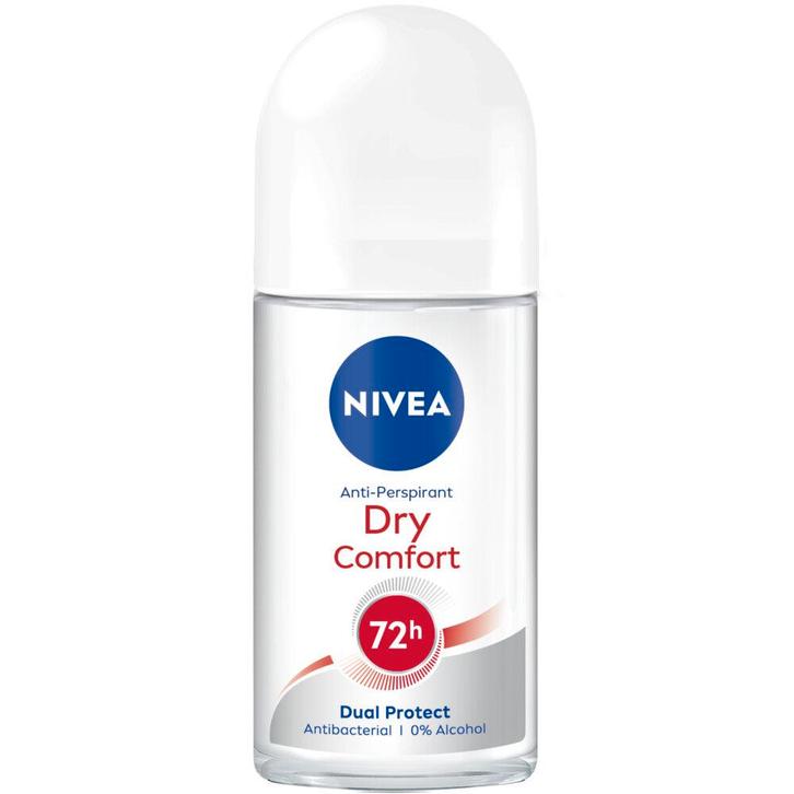 Nivea Deodorant Roller Dry Comfort 50 ml, Sieraden, Tassen en Uiterlijk, Uiterlijk | Lichaamsverzorging, Nieuw, Verzenden
