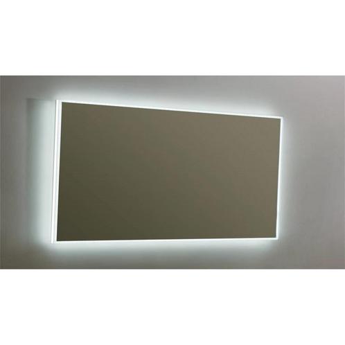 Spiegel Sanilux Mirror Infinity 140x70x4,1 cm Aluminium met, Doe-het-zelf en Verbouw, Sanitair, Bad, Nieuw, Ophalen of Verzenden