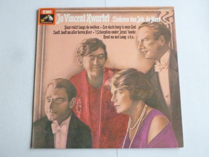 Jo Vincent Kwartet - Liederen van Joh. de Heer (LP), Cd's en Dvd's, Vinyl | Klassiek, Zo goed als nieuw, Verzenden