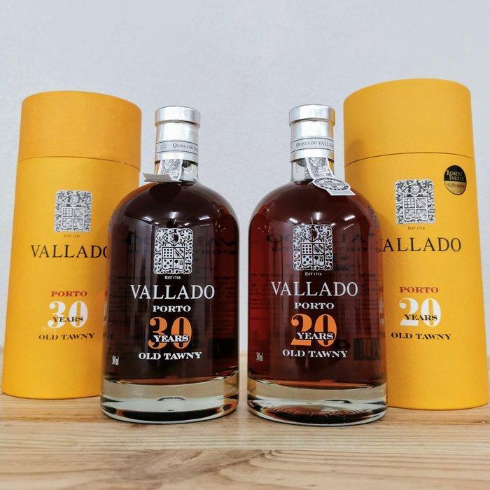 Quinta do Vallado 20 & 30 Years Old Tawny - Porto - 2, Verzamelen, Wijnen